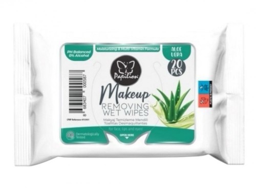 PAPİLİON MAKYAJ TEM. MENDİL 20'Lİ ALOE*96