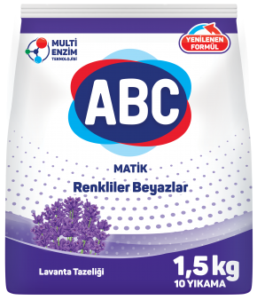 ABC MATİK 1,5 KG FRESH LAVENDER * 12