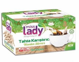 MISS LADY BAMBOO WOODEN MIXER 450-460 PIECES*50