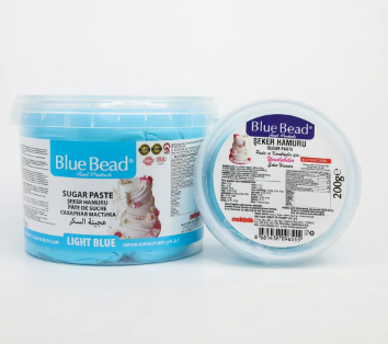 BLUE BEAD 200 GR AÇIK MAVİ ŞEKER HAMURU*48