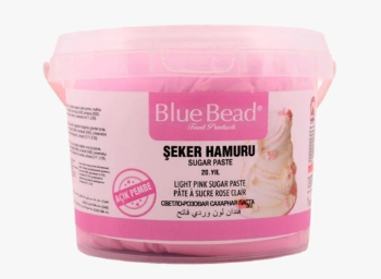 BLUE BEAD 1 KG AÇIK PEMBE ŞEKER HAMURU*12