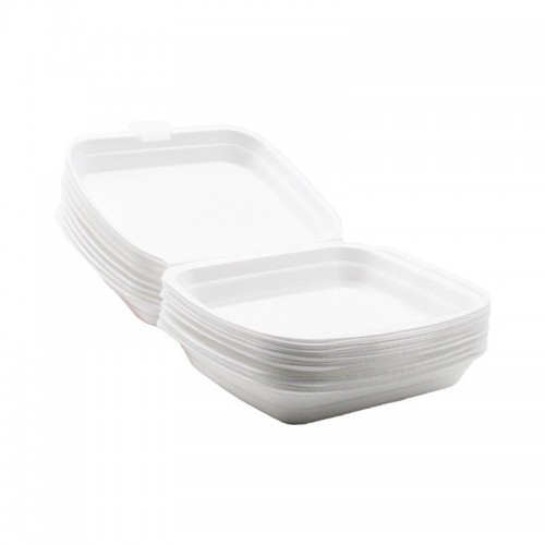 FOAM PLATE SANDWICH CONTAINER SMALL (190*155*77)*250