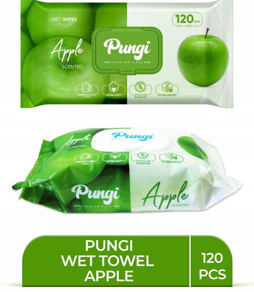 PUNGİ 120 WET TOWEL APPLE*18