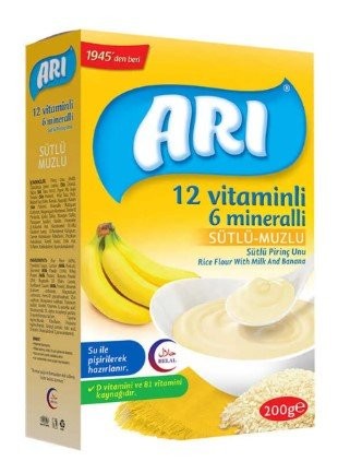 ARIMAMA 200 GR BANANE AU RIZ*12