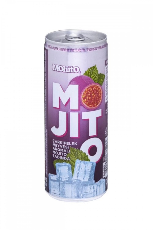 MOHİTO MOJİTO KUTU PASSION FRUİT 250 ML*24