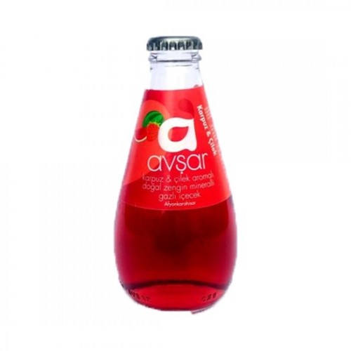 AVŞAR MINERAL WATER 200 ML WATERMELON STRAWBERRY*24