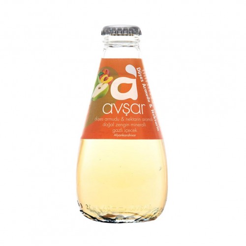 AVŞAR MEYVELİ SODA 200 ML DÜŞES ARMUDU NEKTAR*24