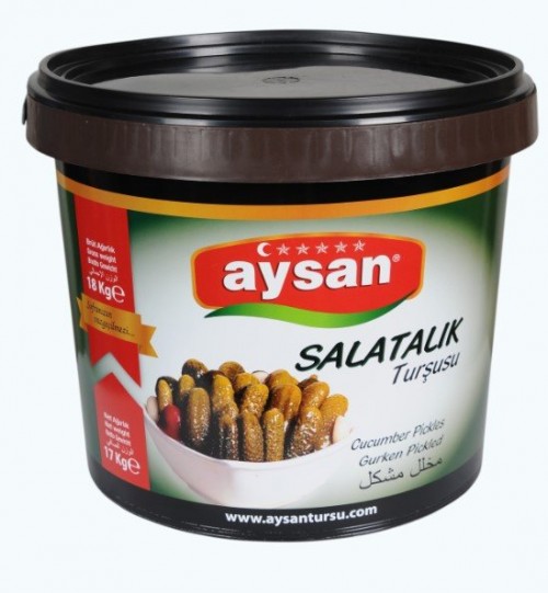 AYSAN TURŞU KOVA 18 KG(BRÜT 10KG)SALATALIK NO 1*1