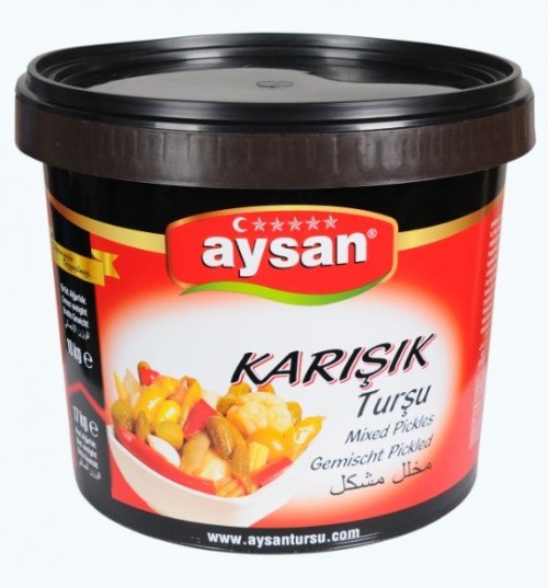 AYSAN PICKLE BUCKET 18 KG (GROSS 10KG) MIXED*1