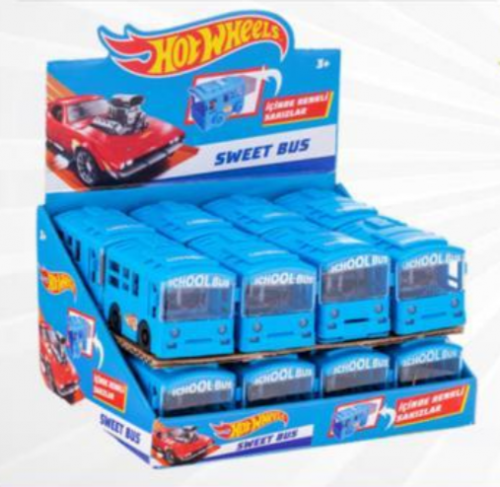 MARKA EVİ 12 GR HOTWHEELS SWEET BUS CANDY*16