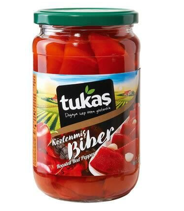 TUKAŞ KÖZLENMİŞ BİBER 680 GR *12