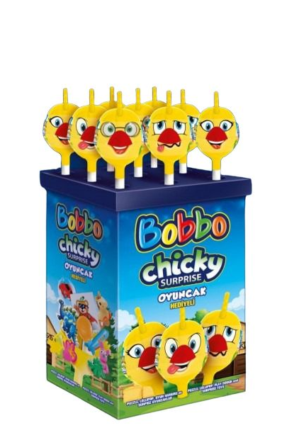 BOBBO CHİCKY SURPRİSE OYUNCAK HEDİYELİ 10 GR*40