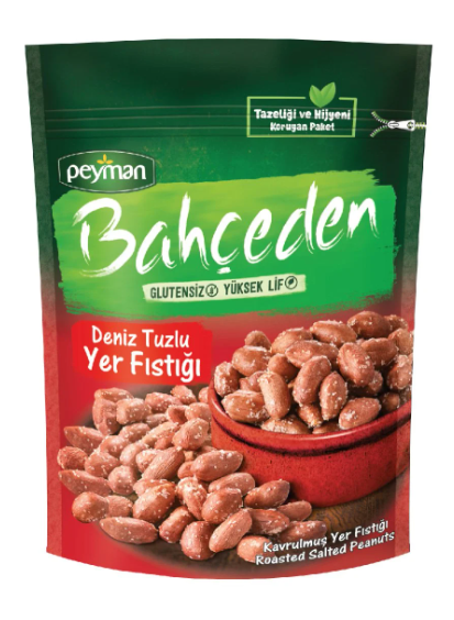 PEYMAN BAHÇEDEN 175 GR KAVRULMUŞ YER FISTIĞI*16