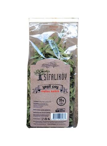 ŞİFALIKÖY HERBAL 35 GR GREEN TEA WITH MELISA*12