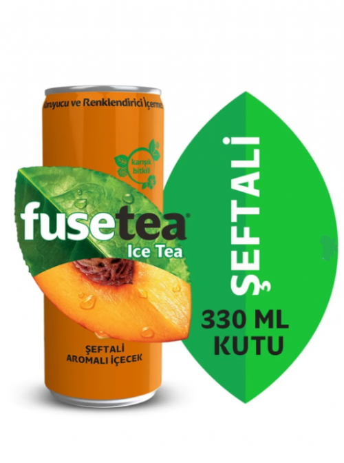 FUSE TEA 330 ML CAN PEACH*12