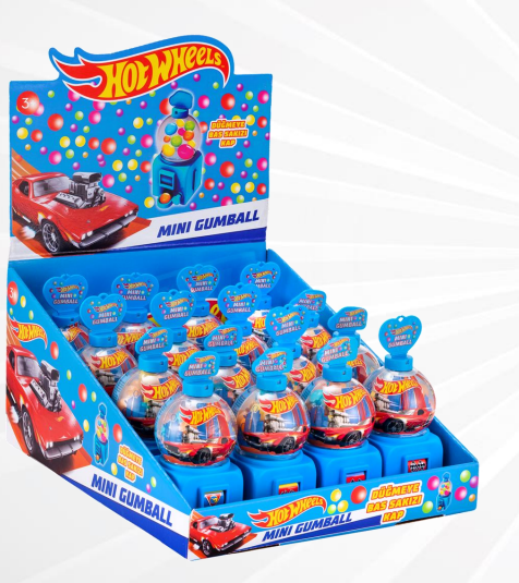 MARKA EVİ 30 GR HOTWHEELS GUMBALL MACHINE*16