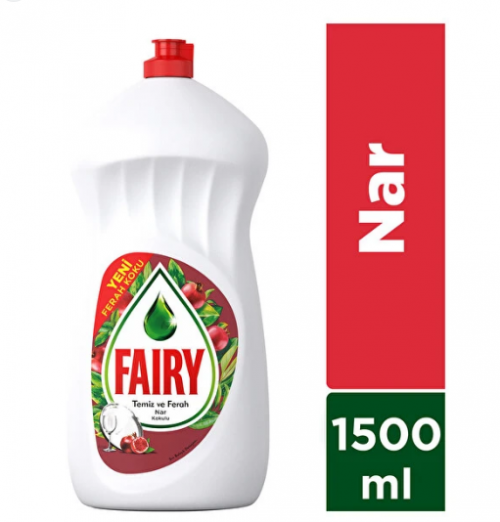 FAIRY DÉTERGENT 1500 ML GRENADE * 9