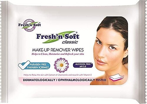 FRESH'N SOFT MAKEUP CLEANING WIPES 20PCS*1