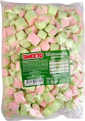 SWEETO MARSHMALLOW WATERMELON 1 KG*6