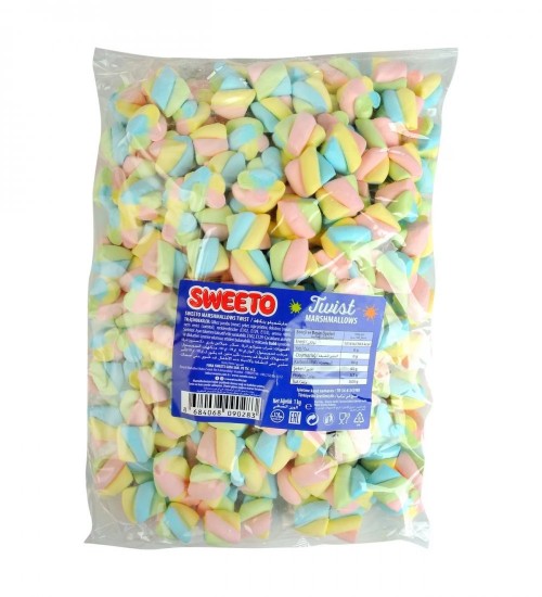 SWEETO MARSHMALLOW TWİST 1 KG*6