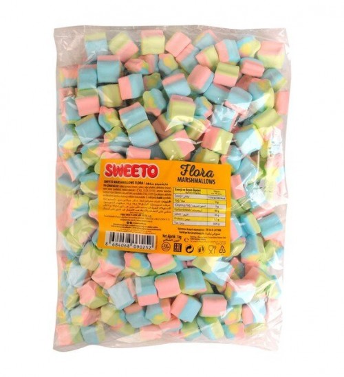 SWEETO MARSHMALLOW FLORA 1 KG*6