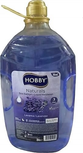 HOBBY 3000 ML NATURAL LIQUID SOAP LAVENDER*4