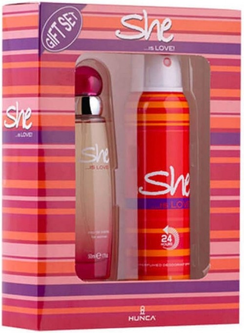 SHE PARFUM FEMME+DEO LOVE*1