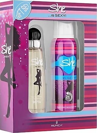 عطر نسائي + ديو سيكسي سيكرت*1 SHE