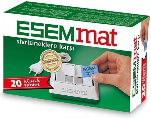 ESEMMAT SİVRİSİNEK KARŞI KLASİK TABLET*16