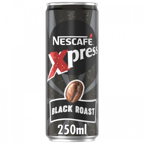 NESCAFE XPRESS LATTE 250ML BLACK ROAST*24 SİYAH