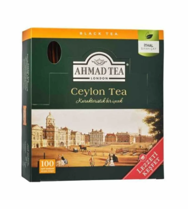 AHMAD TEA BARDAK POŞET ÇAY 100'LÜ CEYLON*12 (1222)