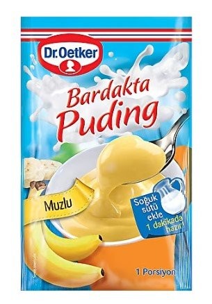 DR.OETKER PUDDING IN A GLASS 30 GR WITH BANANAS *12