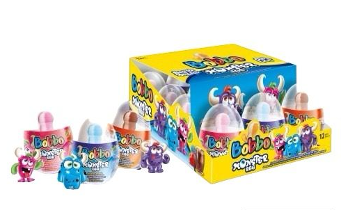 BOBBO MONSTER EGG 30 GR*12