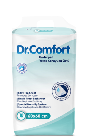 DR COMFORT BABY CARE COVER (60X60CM) 10 PIECES*12