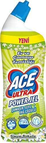 ACE ULTRA POWER GEL 810 ML*12 LEMON