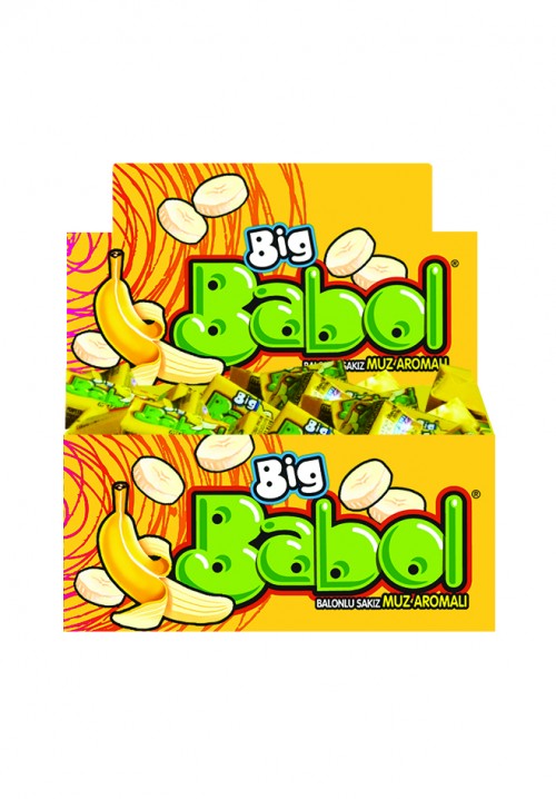 BIG BABOL MONO BANANA GUM*90