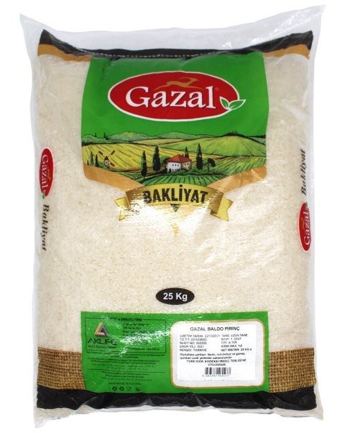 BAGS RICE GÖNEN BALDO 25 KG