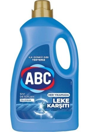 ABC SIVI ÇAMAŞIR DETER 3000ML LEKE KARŞITI *6