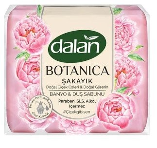 DALAN BOTANICA SAVON 4*150 GR PEONY*18