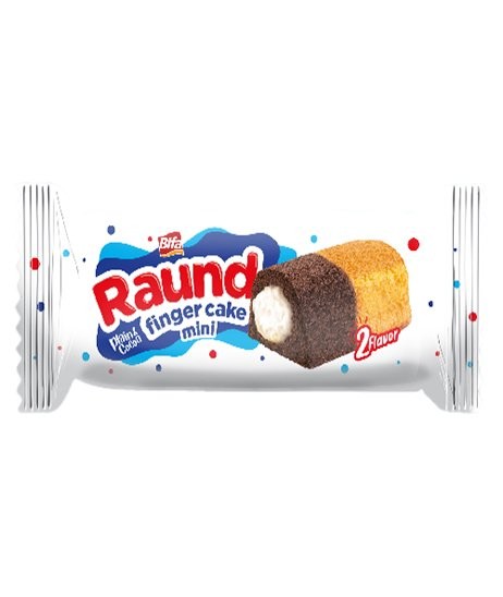 BİFA RAUND 25 GR SADE VE KAKAOLU KEK*24 (4204)