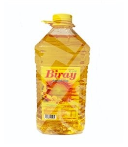 BIRAY SUNFLOWER SEED OIL PET 5LT*4