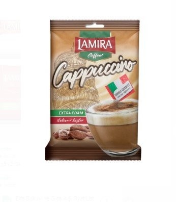 لاميرا 25 جرام قهوة كابتشينو رغوة إضافية*20