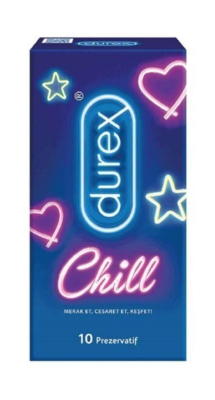 DUREX CONDOM 10 PIECES CHILL*12