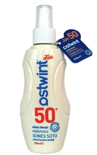 OSTWİNT GÜNEŞ ÖNCESİ 250 ML KOR.SÜT ÇOCUK 50+*48