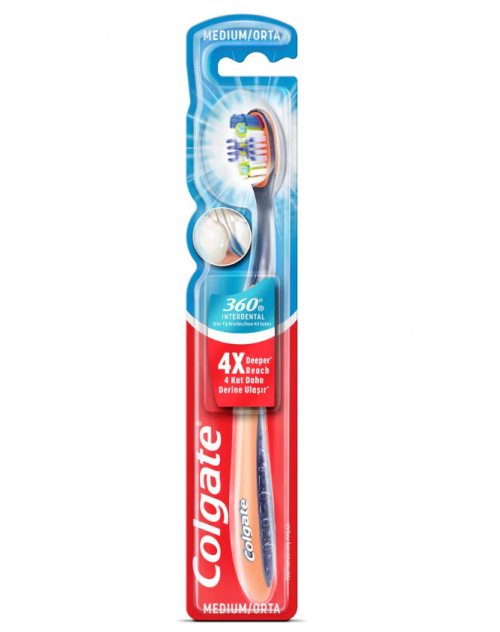 COLGATE DİŞ FIRÇASI 360 İNTERDENTAL*12