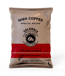 NISH COFFEE FİLTRE 80 GR COLOMBIA*24