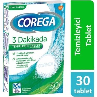 COREGA TEMİZLEYİCİ TABLET*6