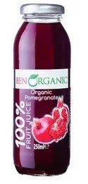 BENORGANIC 250 ML POMEGRANATE JUICE *12