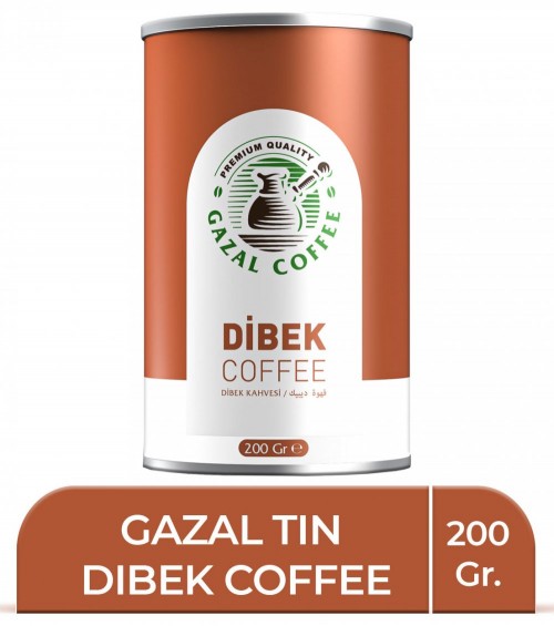 GAZAL 200 GR CAFÉ DIBEK EN ÉTAIN*12