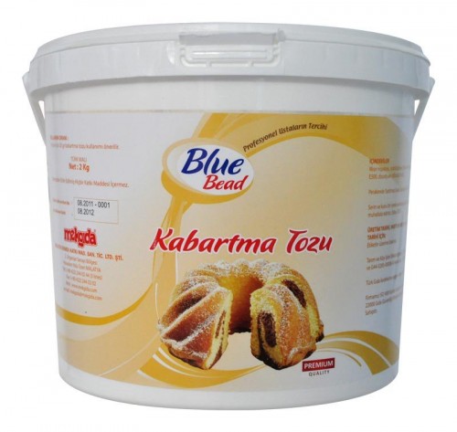 BLUE BEAD 2 KG BAKING POWDER*8